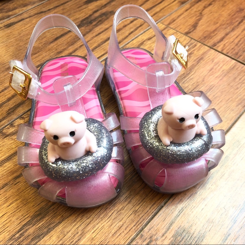 Mini Melissa Official piggy shoes